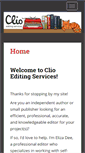 Mobile Screenshot of clioediting.com